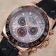 New 2021! AAA Replica Rolex Daytona 43 Watch Rose Gold Meteorite Face Oysterflex Strap (2)_th.jpg